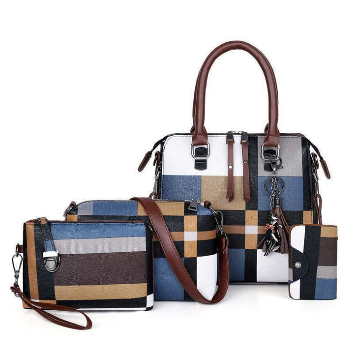 Luxury Handbags Plaid Women Bags Designer