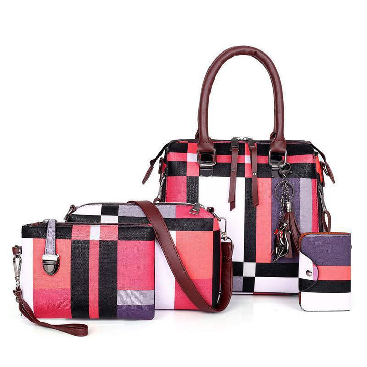 Luxury Handbags Plaid Women Bags Designer