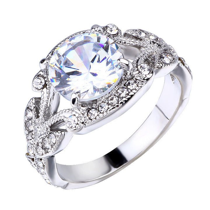 American Princess Rings Diamond Rings Tree Leaf Engagement Rings