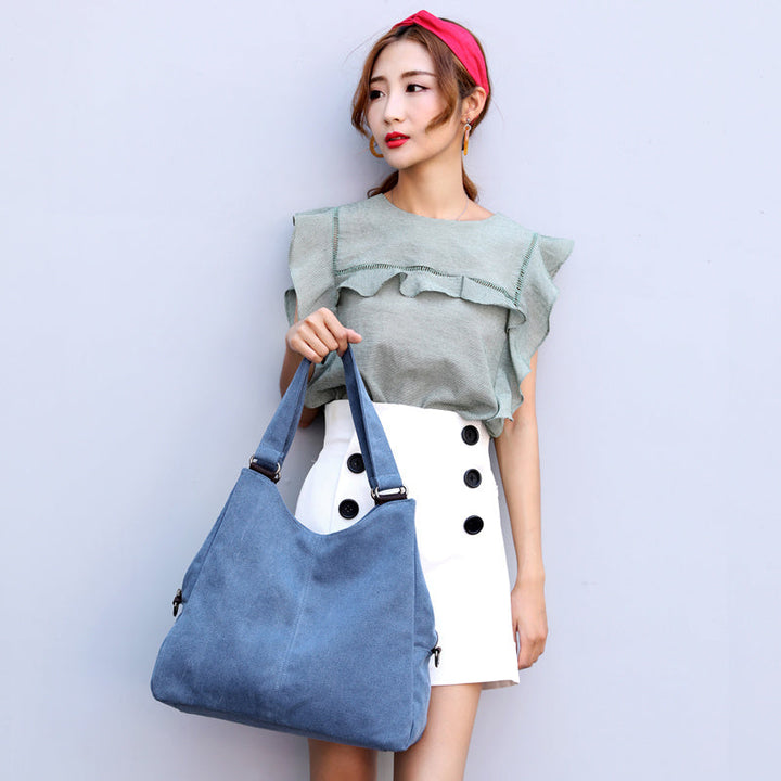 Canvas Shoulder Bag Tote Ladies Hand Bags Luxury Handbags