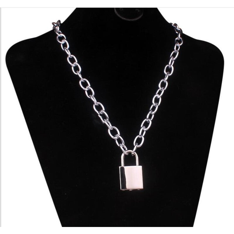 women fashion accessories chain padlock